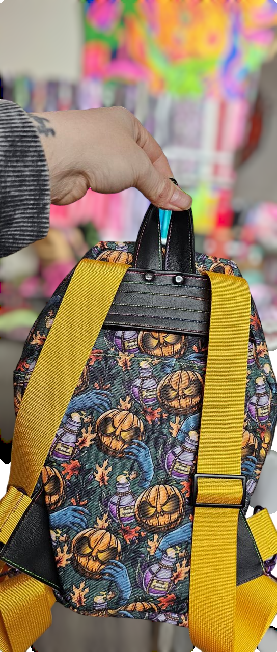 RTS OOAK XLarge Coffin Backpack - Punnnkin King