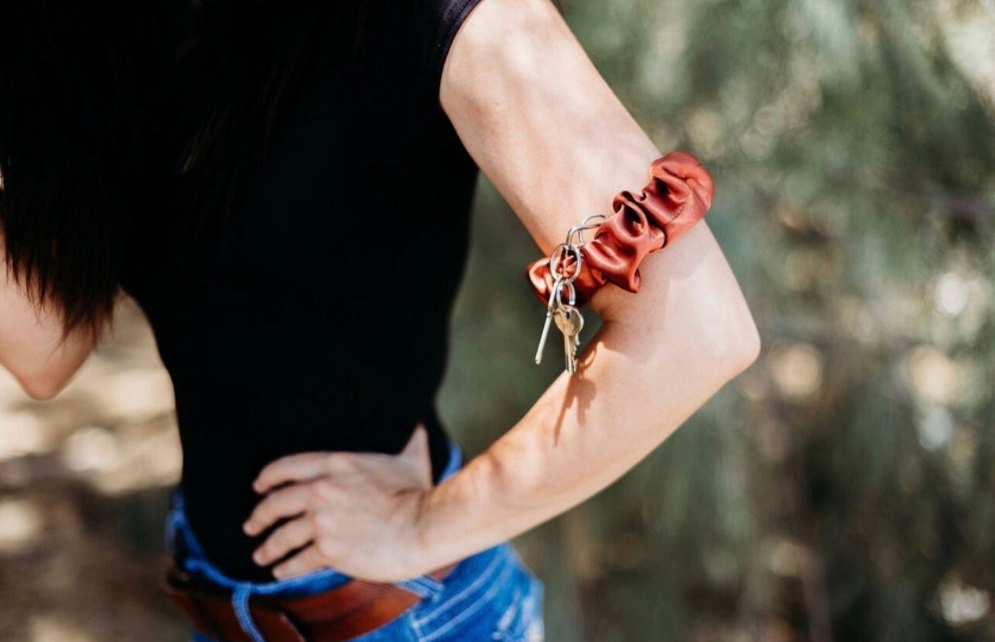 Made To Order Keyfob Scrunchie Keychain