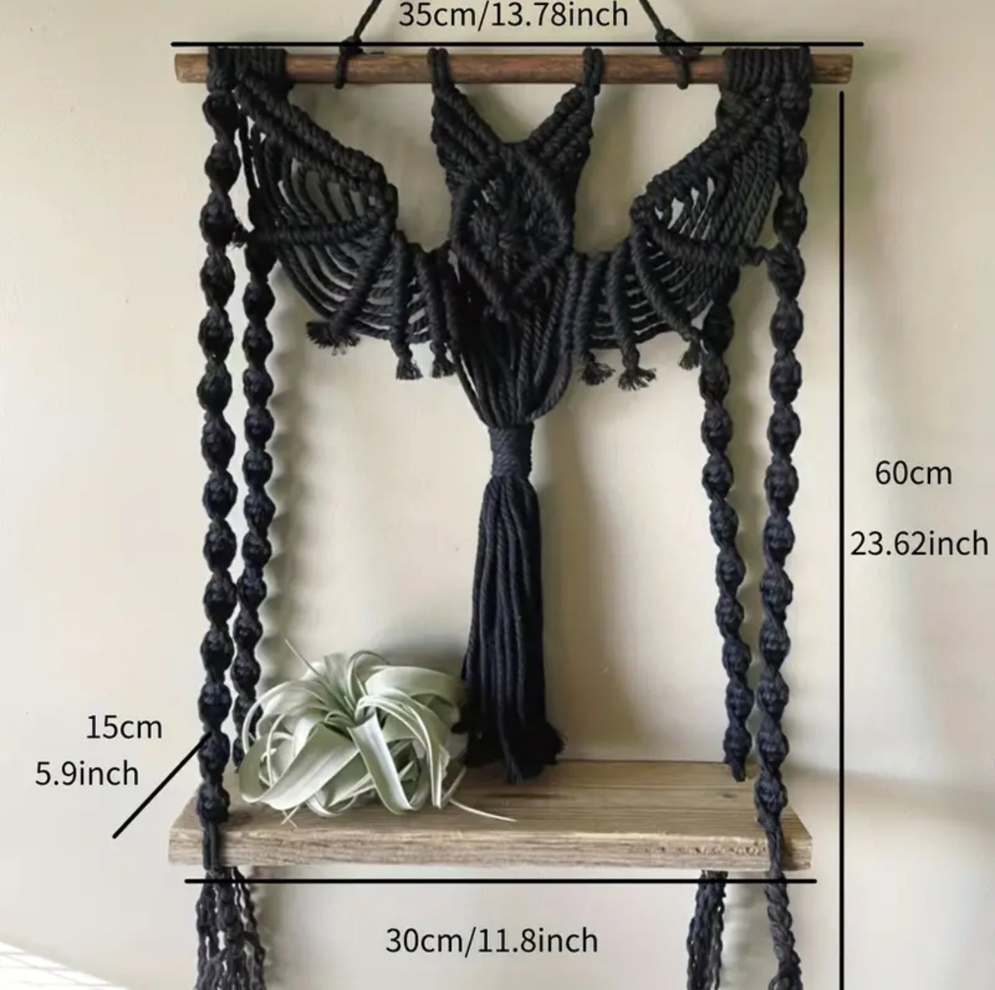 Macrame Bat Shelf Preorder