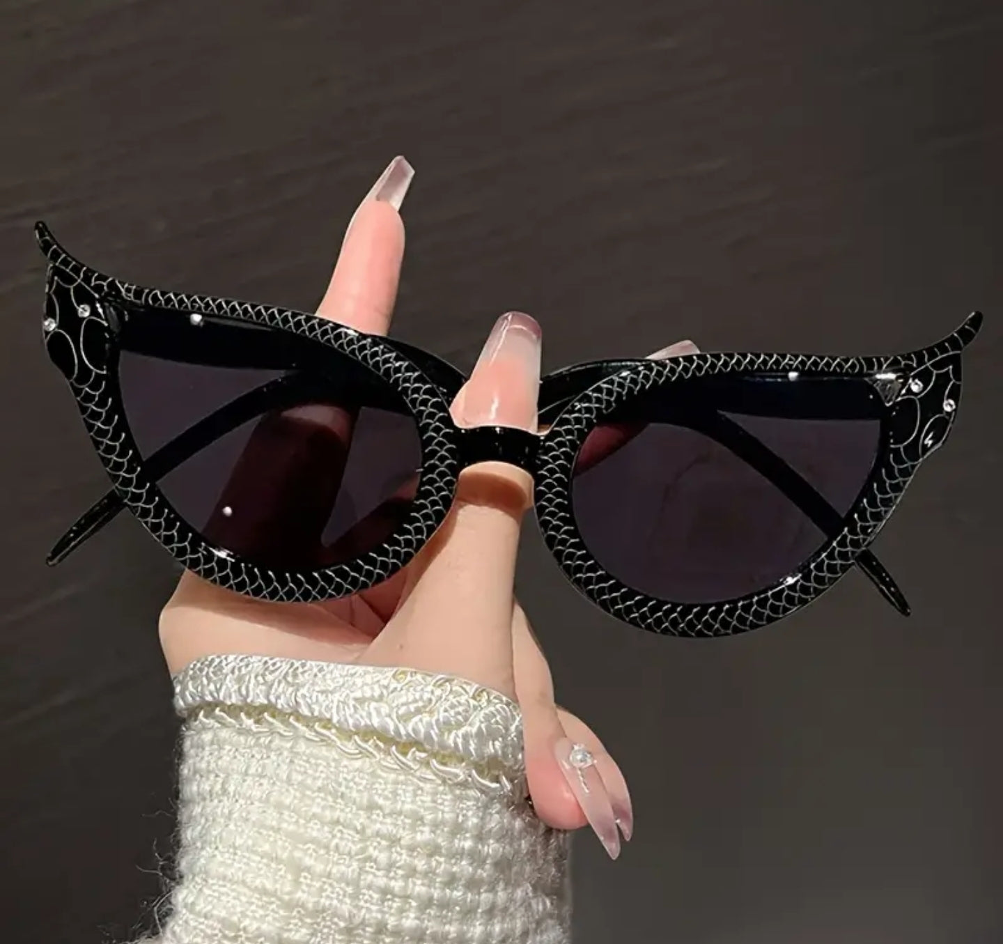 Gothic Snake Cat Eye Sunglasses