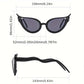 Gothic Snake Cat Eye Sunglasses