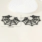 Spider Web Hoop Earrings