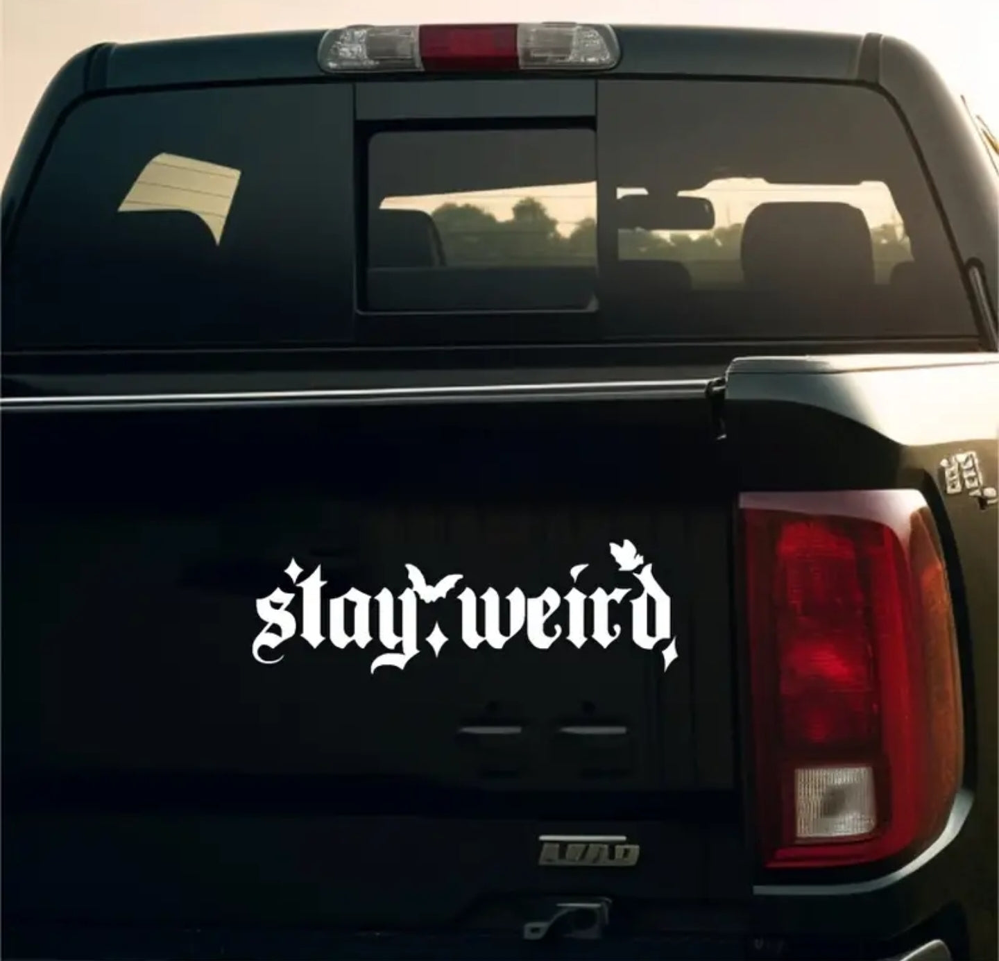 Stay Weird Waterproof Decal