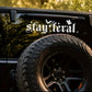 Stay Feral Waterproof Decal