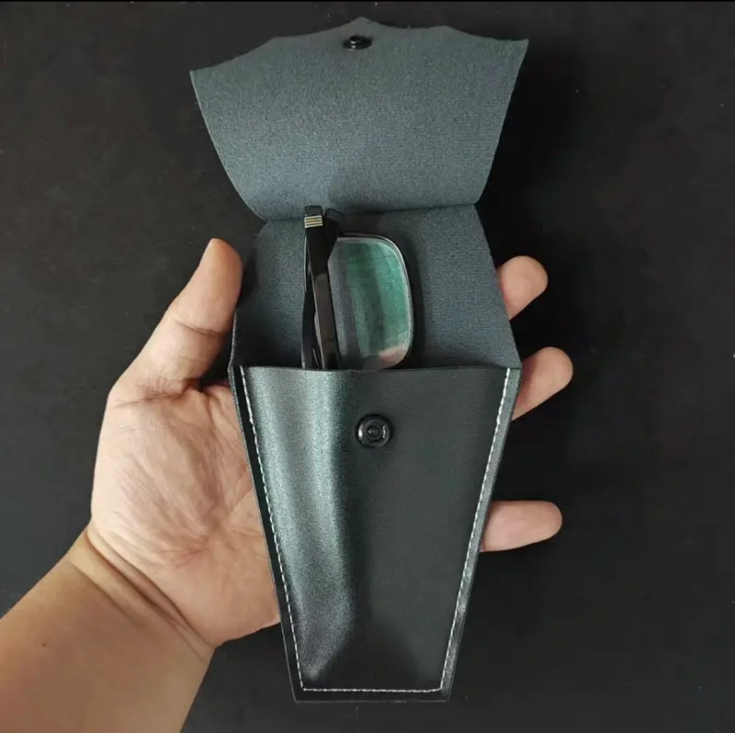 Coffin Shaped Glasses Case