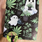 RTS 3"x 5" Memo Pad Holder - Leafy Ghost