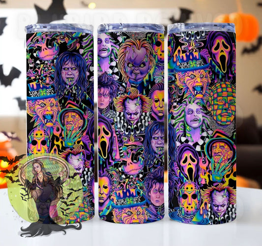 Neon Horror 20oz Tumbler