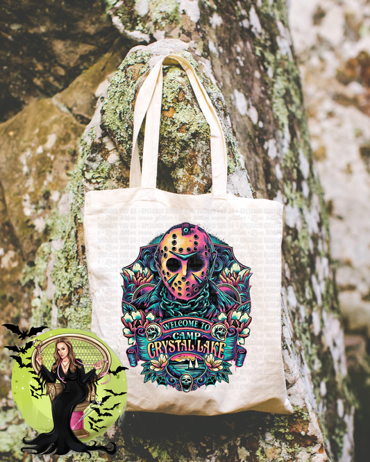 Lake Kid Canvas Tote