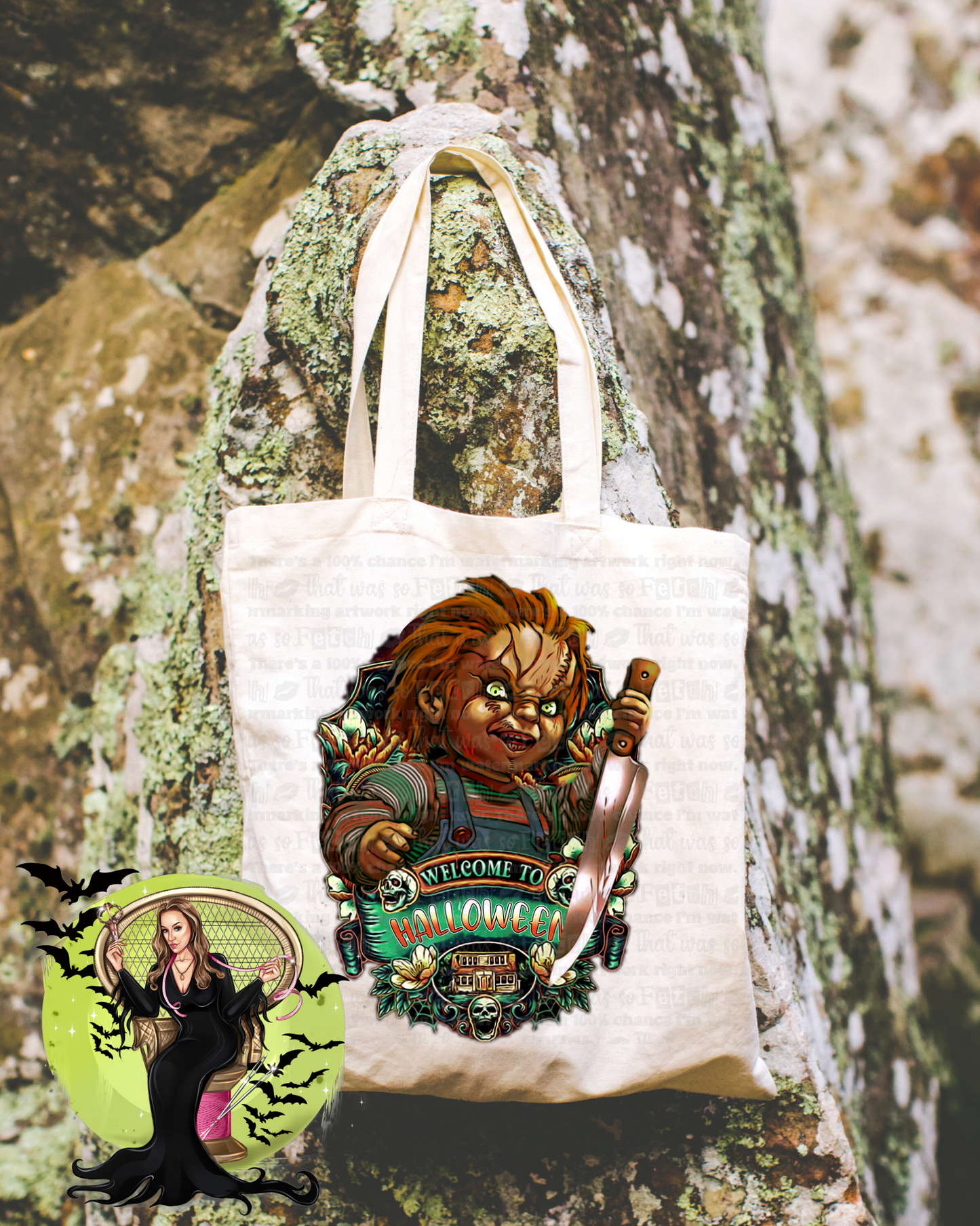 Doll Canvas Tote