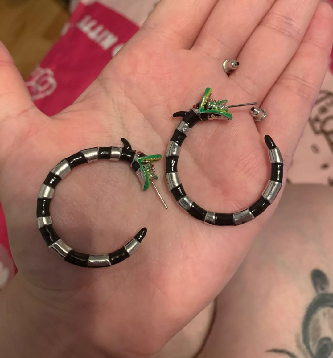 HALF OFF SALE- Ready to Ship Worm Earrings